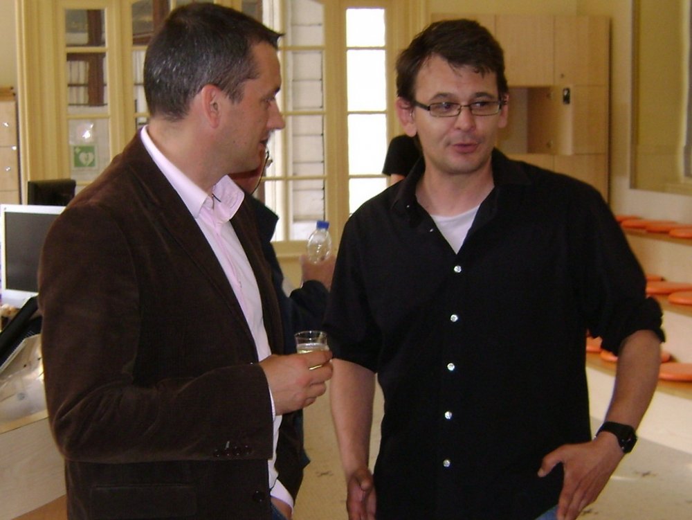 Cédric Mahé et David Gameiro.